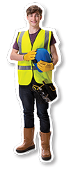 Construction person smaller